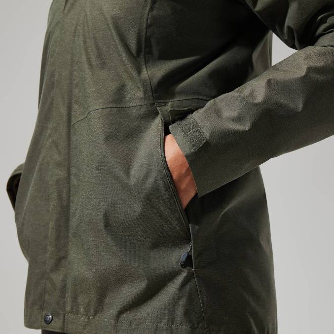 Berghaus ženske elara gemini jakna 3v1 6JTH305 oblačila zelena