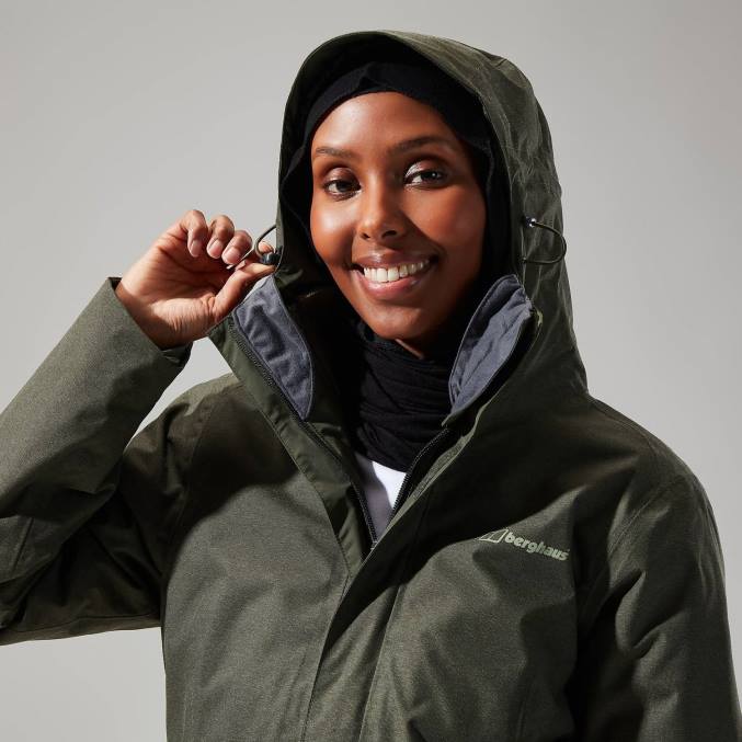 Berghaus ženske elara gemini jakna 3v1 6JTH305 oblačila zelena
