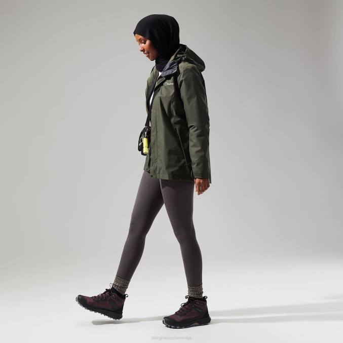 Berghaus ženske elara gemini jakna 3v1 6JTH305 oblačila zelena
