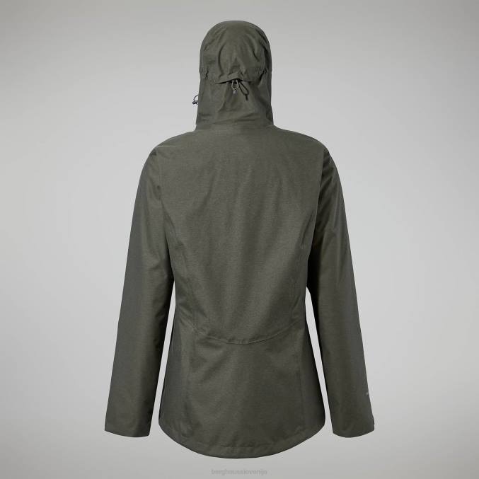 Berghaus ženske elara gemini jakna 3v1 6JTH305 oblačila zelena