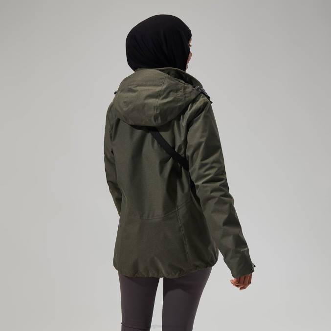Berghaus ženske elara gemini jakna 3v1 6JTH305 oblačila zelena