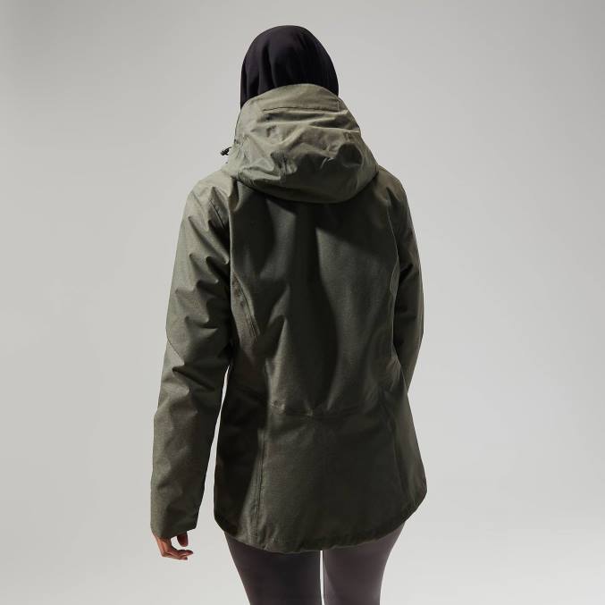 Berghaus ženske elara gemini jakna 3v1 6JTH305 oblačila zelena