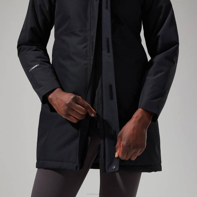Berghaus ženske hinderwick jakna 6JTH310 oblačila Črna