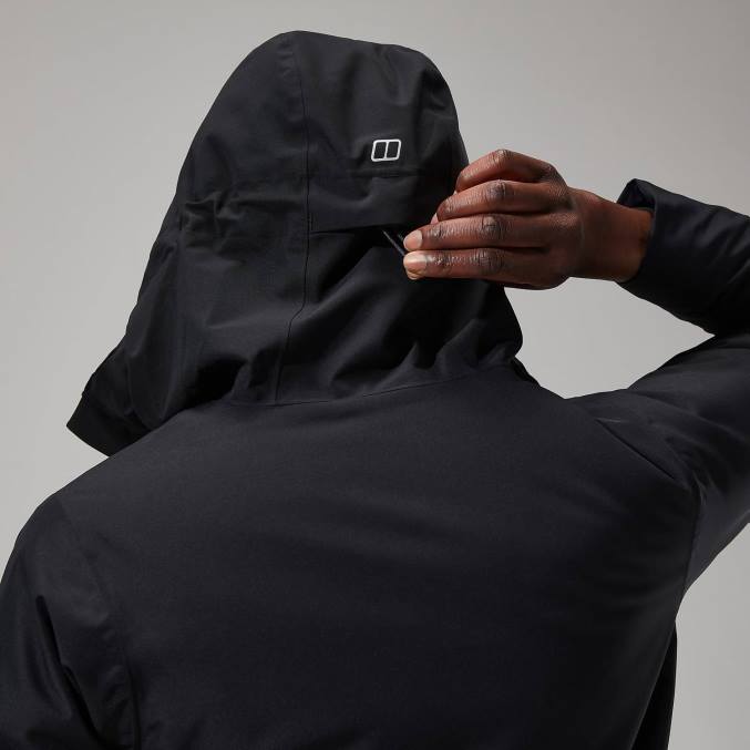 Berghaus ženske hinderwick jakna 6JTH310 oblačila Črna