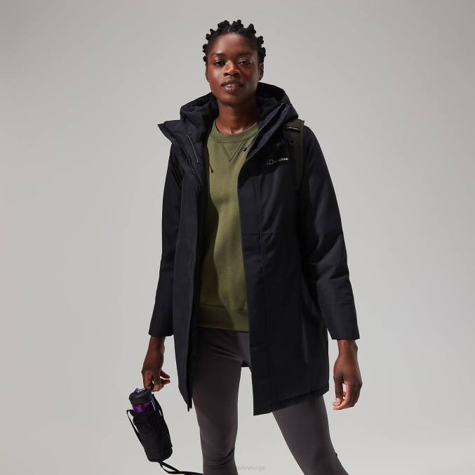 Berghaus ženske hinderwick jakna 6JTH310 oblačila Črna