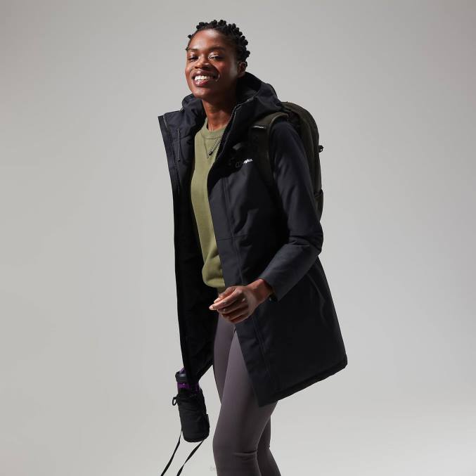 Berghaus ženske hinderwick jakna 6JTH310 oblačila Črna