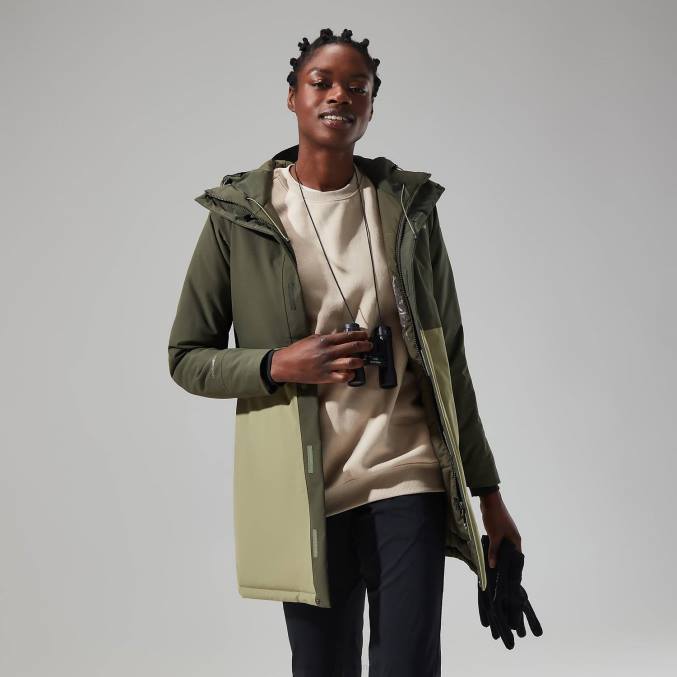 Berghaus ženske hinderwick jakna 6JTH312 oblačila zelena