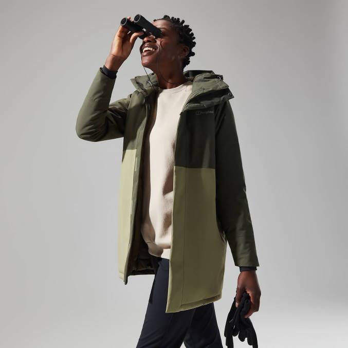 Berghaus ženske hinderwick jakna 6JTH312 oblačila zelena