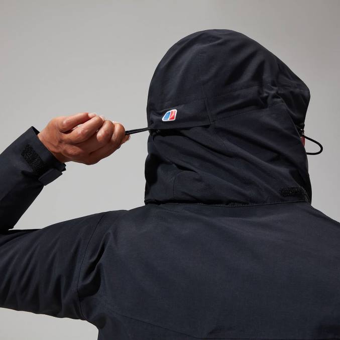 Berghaus ženske interaktivna jakna hillwalker 6JTH331 oblačila Črna