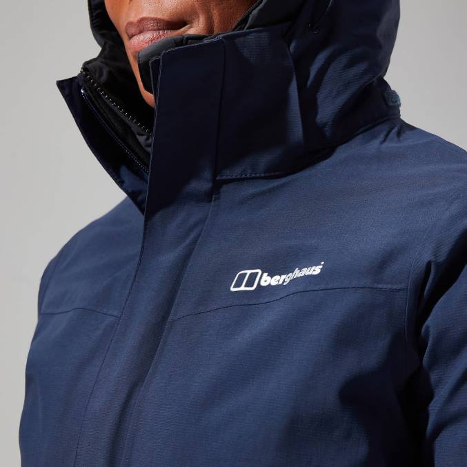 Berghaus ženske interaktivna jakna hillwalker 6JTH333 oblačila temno modra