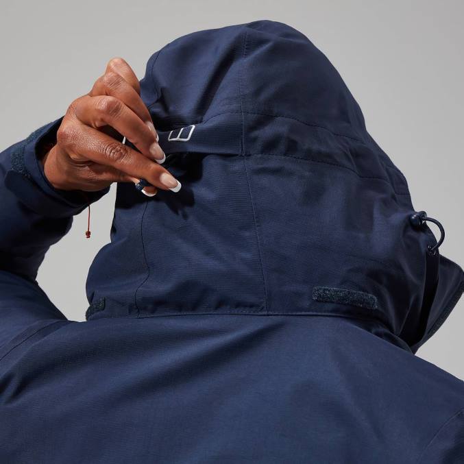 Berghaus ženske interaktivna jakna hillwalker 6JTH333 oblačila temno modra