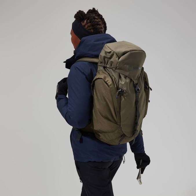 Berghaus ženske interaktivna jakna hillwalker 6JTH333 oblačila temno modra