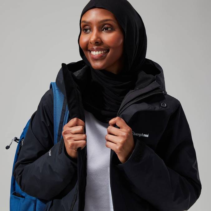 Berghaus ženske jakna 3v1 monic gemini 6JTH343 oblačila Črna