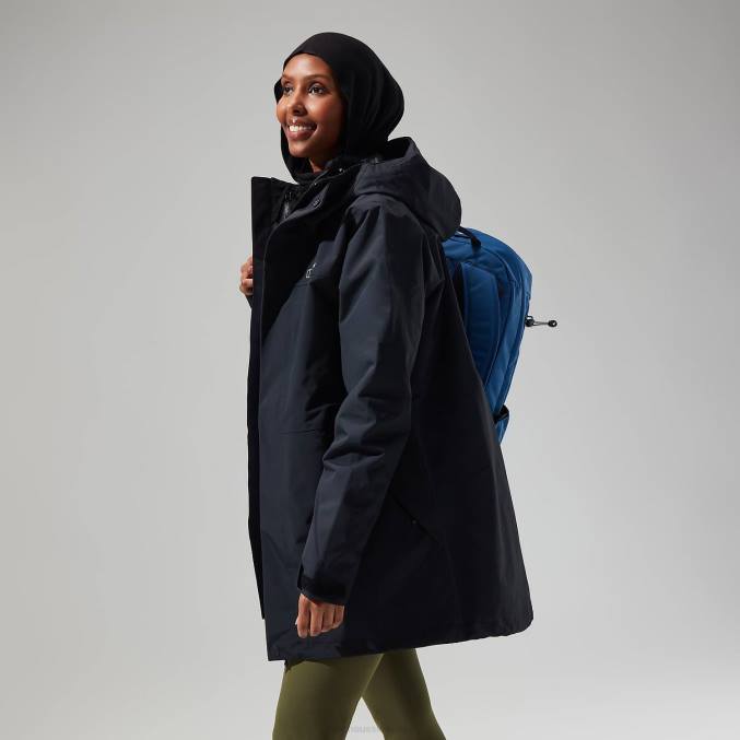 Berghaus ženske jakna 3v1 monic gemini 6JTH343 oblačila Črna