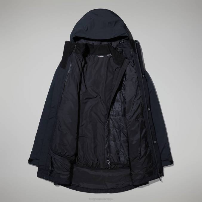 Berghaus ženske jakna 3v1 monic gemini 6JTH343 oblačila Črna