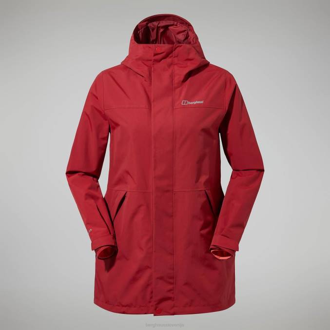 Berghaus ženske jakna 3v1 monic gemini 6JTH344 oblačila temno rdeča