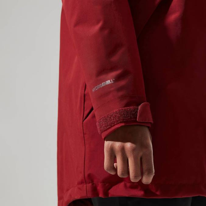 Berghaus ženske jakna 3v1 monic gemini 6JTH344 oblačila temno rdeča