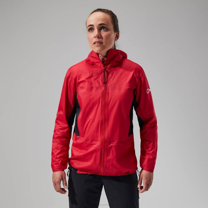 Berghaus ženske jakna mtn guide hyper alpha 6JTH341 oblačila goji berry/jet black