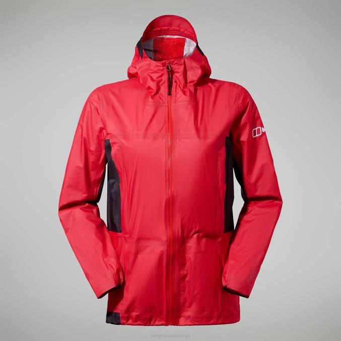 Berghaus ženske jakna mtn guide hyper alpha 6JTH341 oblačila goji berry/jet black