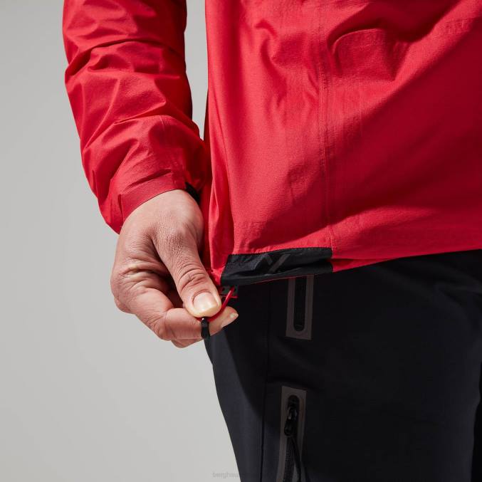 Berghaus ženske jakna mtn guide hyper alpha 6JTH341 oblačila goji berry/jet black