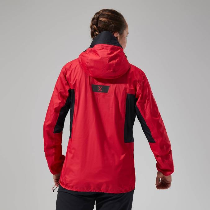 Berghaus ženske jakna mtn guide hyper alpha 6JTH341 oblačila goji berry/jet black