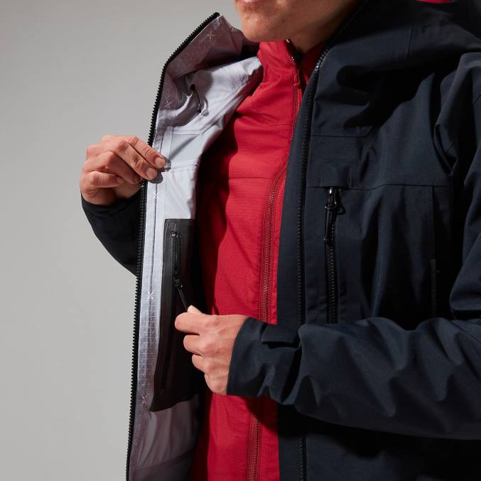 Berghaus ženske jakna mtn seeker gtx 6JTH337 oblačila jet črna