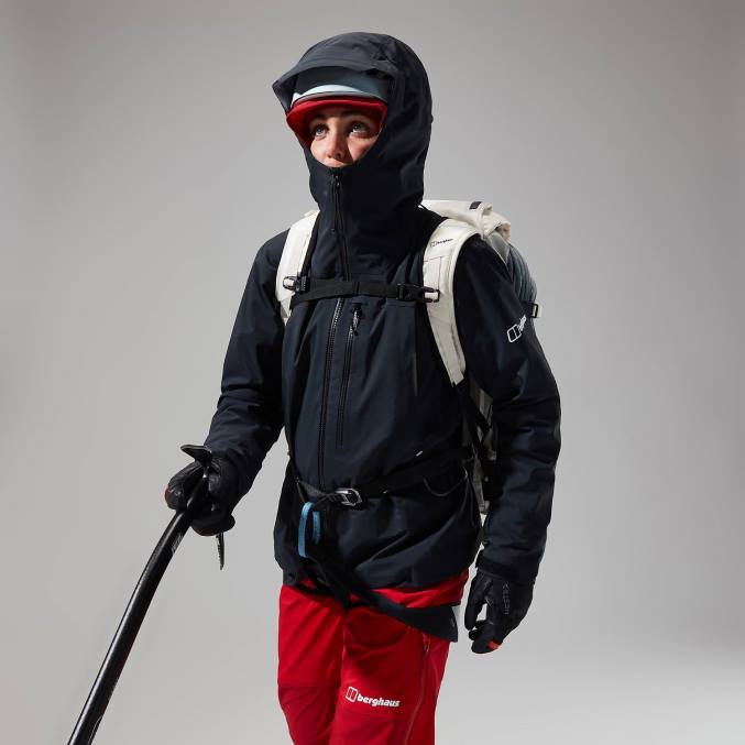 Berghaus ženske jakna mtn seeker gtx 6JTH337 oblačila jet črna