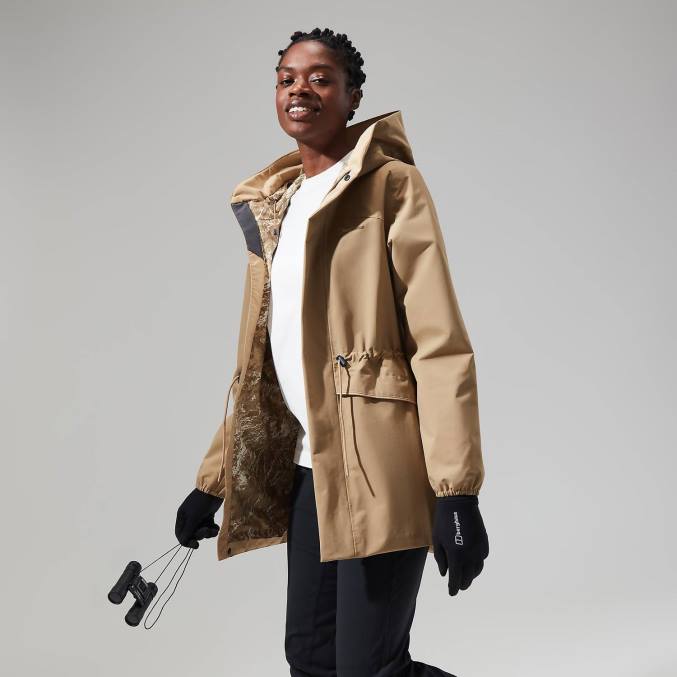 Berghaus ženske jakna s kapuco swirlhow 6JTH334 oblačila kelp