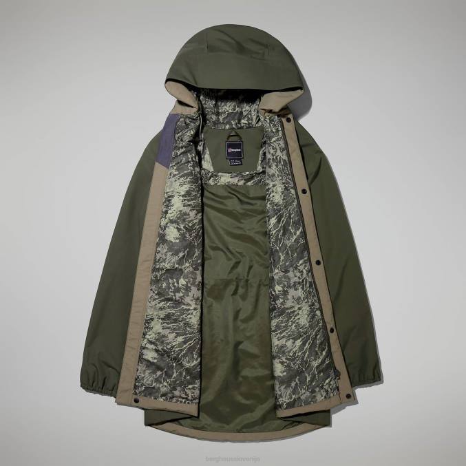 Berghaus ženske jakna s kapuco swirlhow 6JTH335 oblačila globoke globine