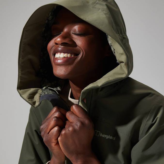 Berghaus ženske jakna s kapuco swirlhow 6JTH335 oblačila globoke globine