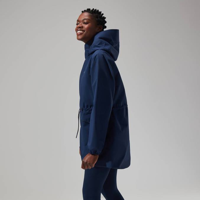 Berghaus ženske jakna s kapuco swirlhow 6JTH336 oblačila mrak