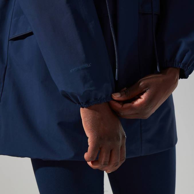 Berghaus ženske jakna s kapuco swirlhow 6JTH336 oblačila mrak