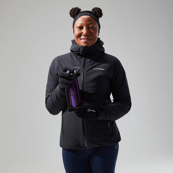 Berghaus ženske mehan zračna jakna 6JTH345 oblačila Črna