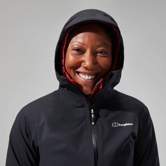 Berghaus ženske mehan zračna jakna 6JTH345 oblačila Črna