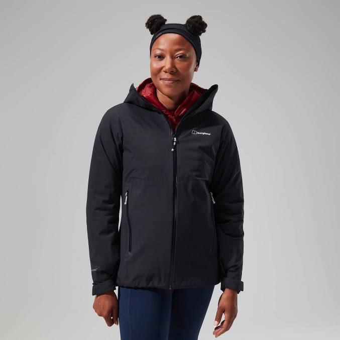 Berghaus ženske mehan zračna jakna 6JTH345 oblačila Črna