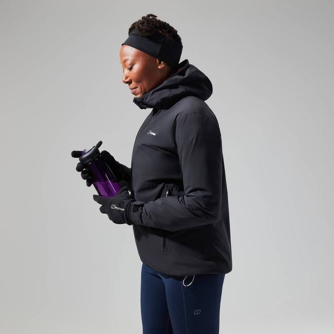 Berghaus ženske mehan zračna jakna 6JTH345 oblačila Črna