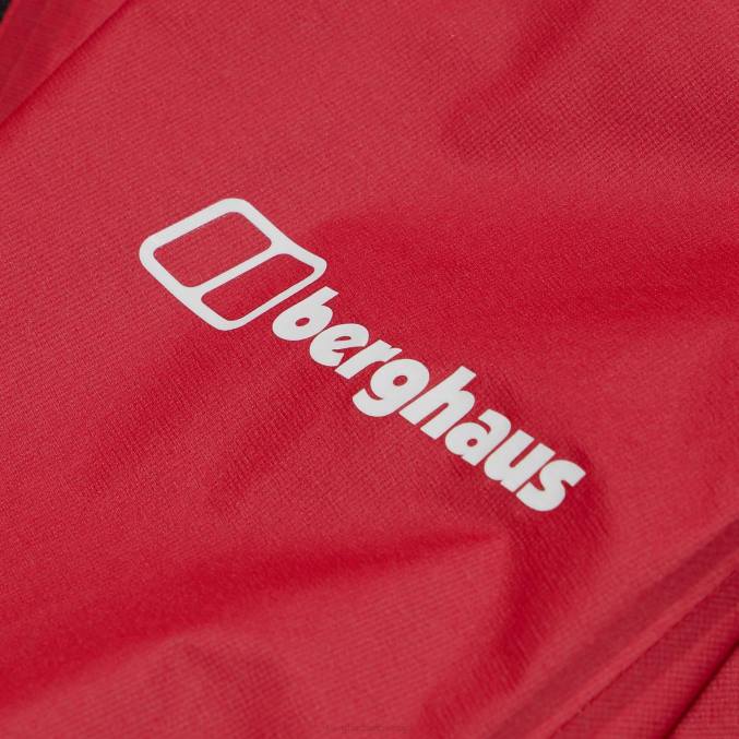 Berghaus ženske mtn guide hyper lt jakna 6JTH346 oblačila rdeča/črna