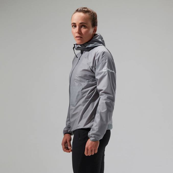 Berghaus ženske mtn guide hyper lt jakna 6JTH347 oblačila siva