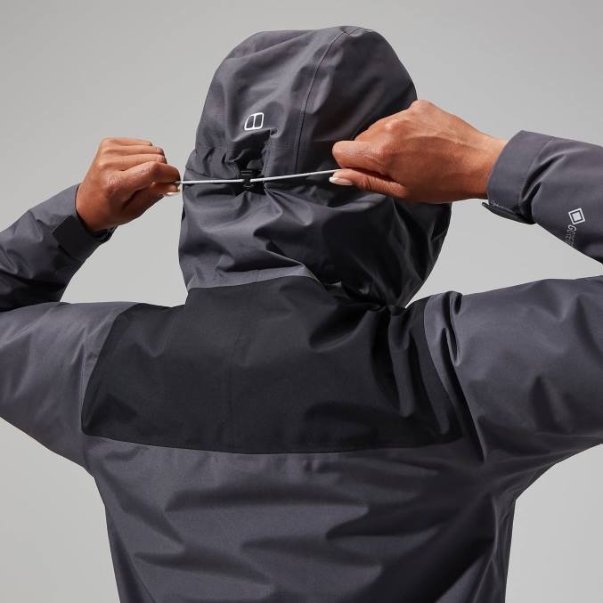 Berghaus ženske paclite dynak jakna 6JTH320 oblačila Črna