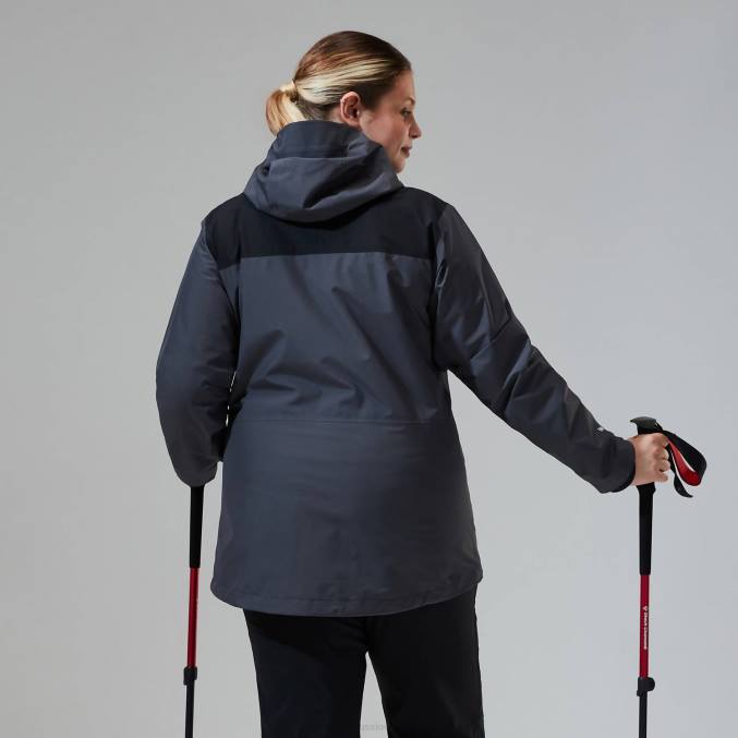 Berghaus ženske paclite dynak jakna 6JTH320 oblačila Črna