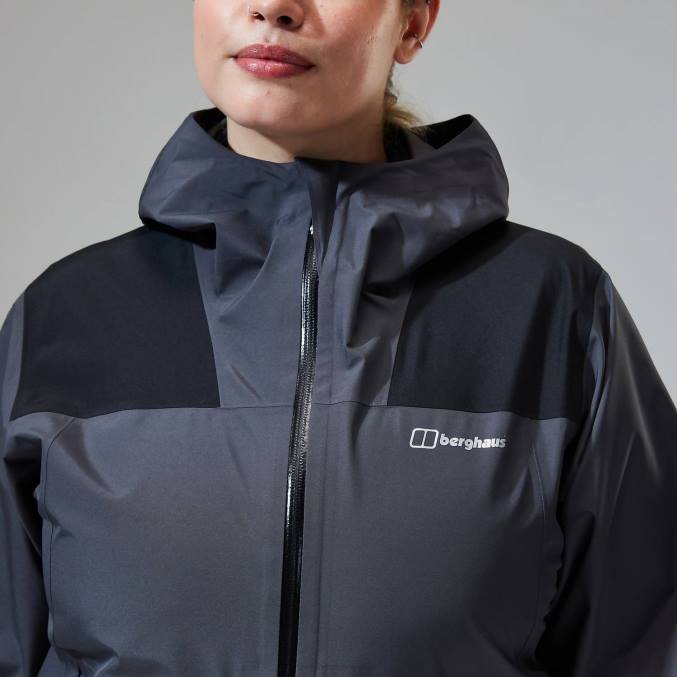 Berghaus ženske paclite dynak jakna 6JTH320 oblačila Črna