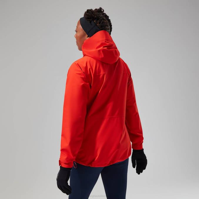 Berghaus ženske paclite dynak jakna 6JTH321 oblačila oranžna