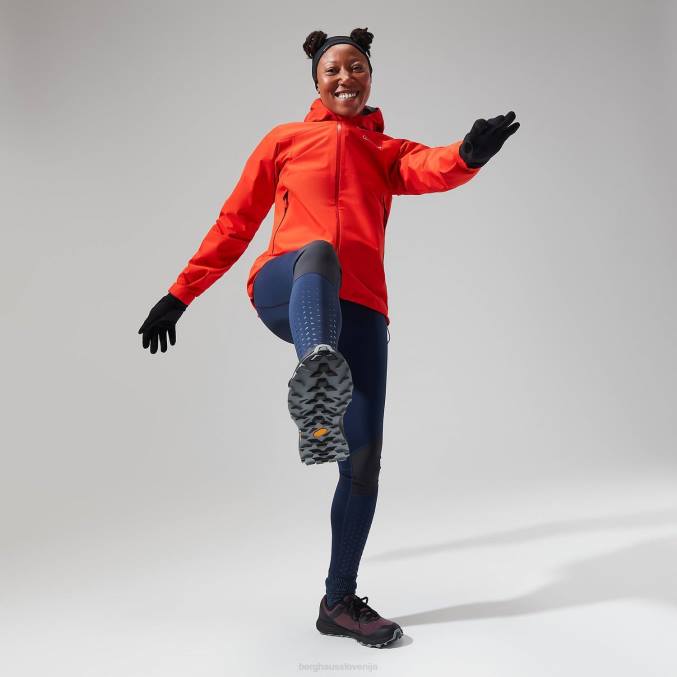 Berghaus ženske paclite dynak jakna 6JTH321 oblačila oranžna