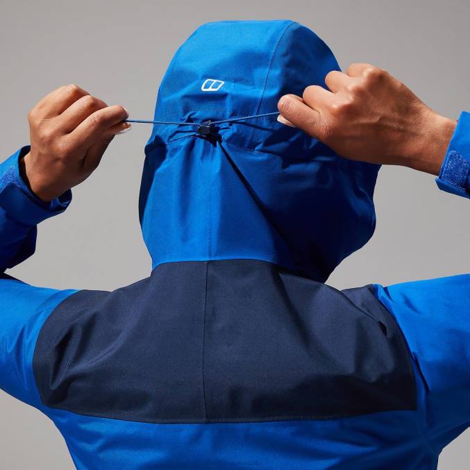 Berghaus ženske paclite dynak jakna 6JTH322 oblačila modra/temno modra