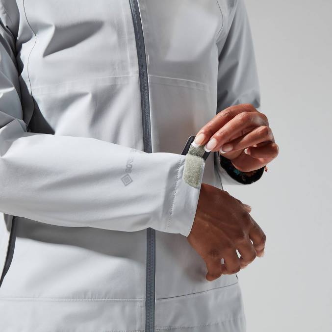 Berghaus ženske paclite dynak jakna 6JTH338 oblačila svetlo siva