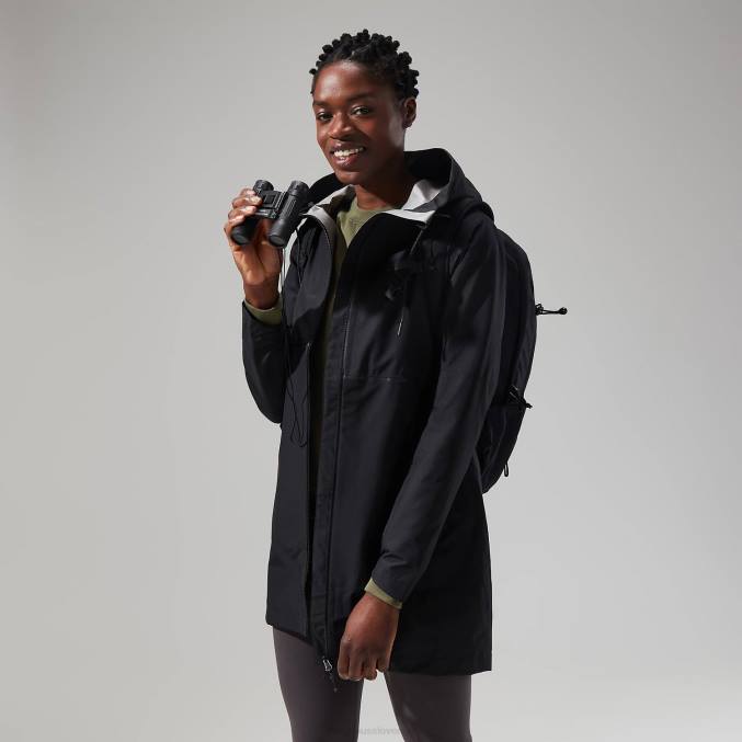 Berghaus ženske rothley jakna 6JTH306 oblačila Črna