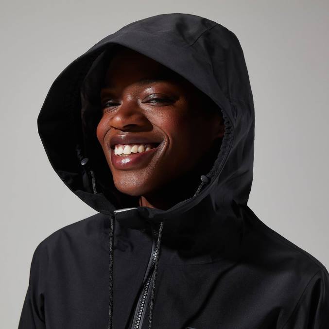 Berghaus ženske rothley jakna 6JTH306 oblačila Črna