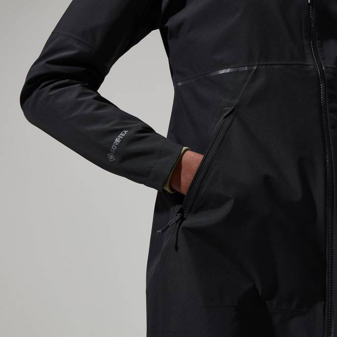 Berghaus ženske rothley jakna 6JTH306 oblačila Črna