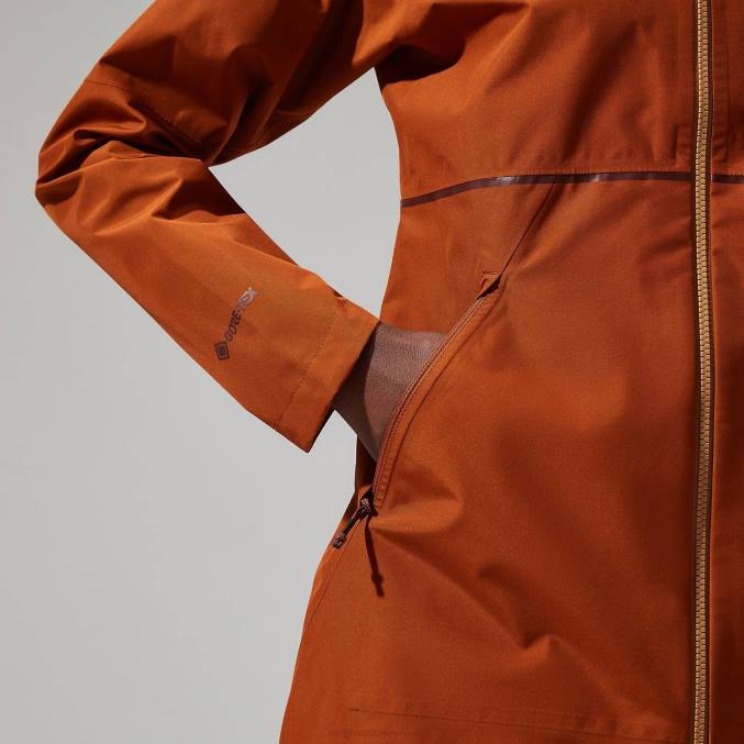 Berghaus ženske rothley jakna 6JTH307 oblačila karamela