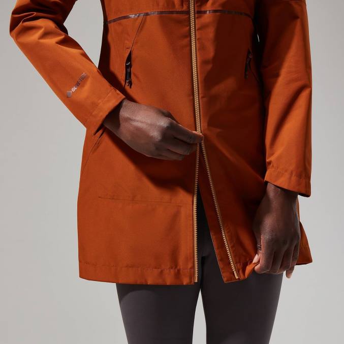 Berghaus ženske rothley jakna 6JTH307 oblačila karamela